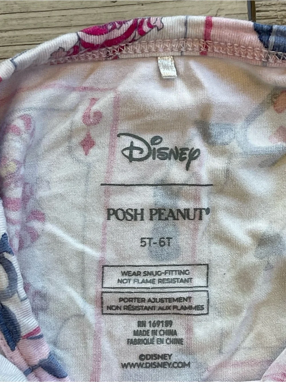 Posh Peanut | Disney Alice In Wonderland and Pajama Set | Size: 5T-6T